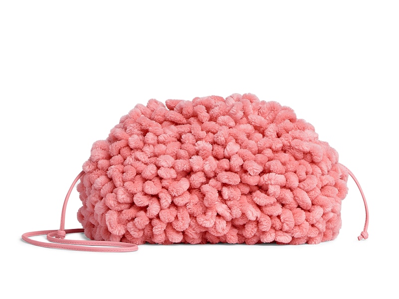 Bottega Veneta The Mini Pouch Mini Mop Effect Marshmallow/Popsicle
