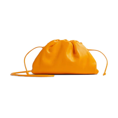 Bottega Veneta The Mini Pouch Tangerine