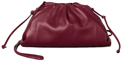 Bottega Veneta The Pouch 20 Butter Calf Bordeaux Bottega Veneta The Pouch 20 Butter Calf Bordeaux