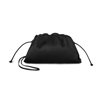 Bottega Veneta The Pouch 20 Butter Calf Nero