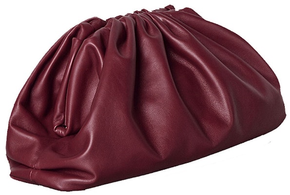 Bottega Veneta The Pouch Butter Calf Bordeaux Beg Kulit Lembu Merah-Biru. Order Bottega Veneta The Pouch Butter Calf Bordeaux Beg Kulit Lembu Merah-Biru.