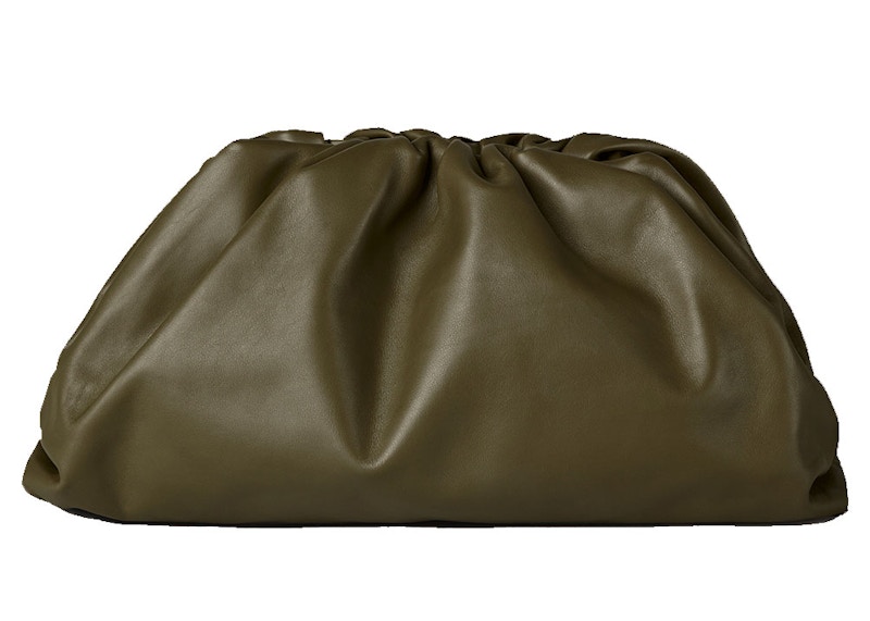 Bottega Veneta The Pouch Butter Calf Mustard