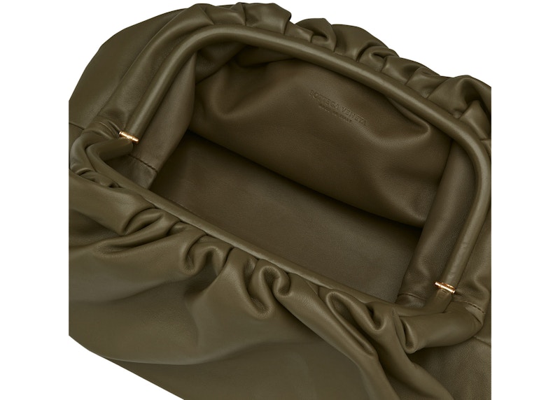 Lookbook Bottega Veneta The Pouch Butter Calf Mustard Mustard Lembu Mentega