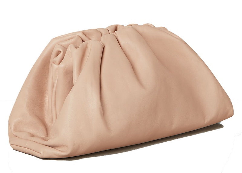Order Bottega Veneta 牛皮奶油裸色雲朵包