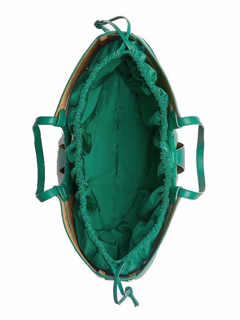 Bottega Veneta The Shell Large Handbag Green 圖 3