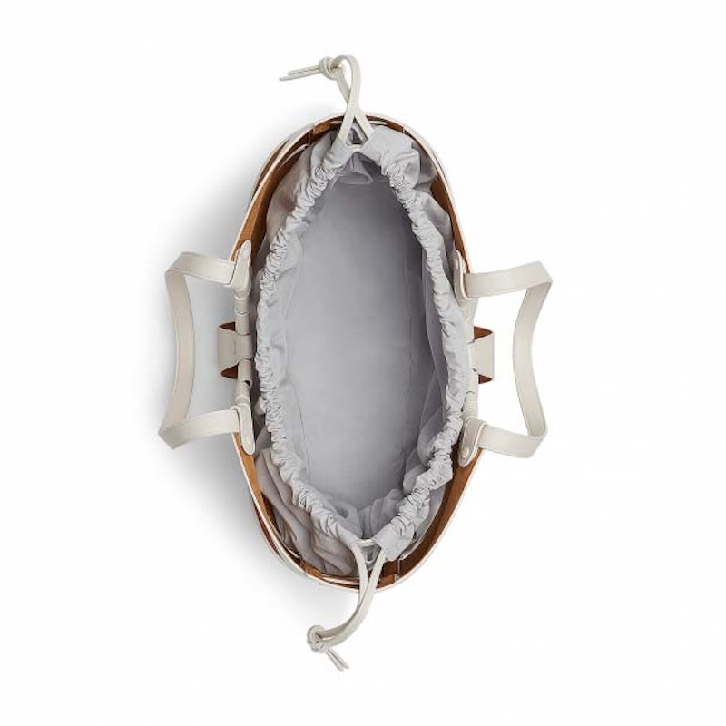 Bottega Veneta The Shell Medium Handbag Grey 圖 2