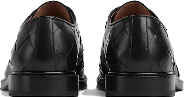 Shop Bottega Veneta TIE Leather Oxford 'Black' 763737V2WX01000