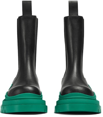 보테가 베네타 타이어 부츠 '블랙 애시드 터쿠아즈' 630284VBS501489 Lookbook 보테가 베네타 타이어 부츠 '블랙 애시드 터쿠아즈' 630284VBS501489