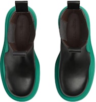 Bottega Veneta 葆蝶家 植鞣皮革切爾西靴 松石綠色 Shop Bottega Veneta 葆蝶家 植鞣皮革切爾西靴 松石綠色