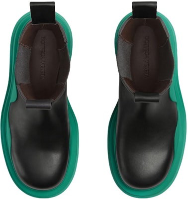 보테가 베네타 타이어 부츠 '블랙 애시드 터쿠아즈' 630284VBS501489 Shop 보테가 베네타 타이어 부츠 '블랙 애시드 터쿠아즈' 630284VBS501489