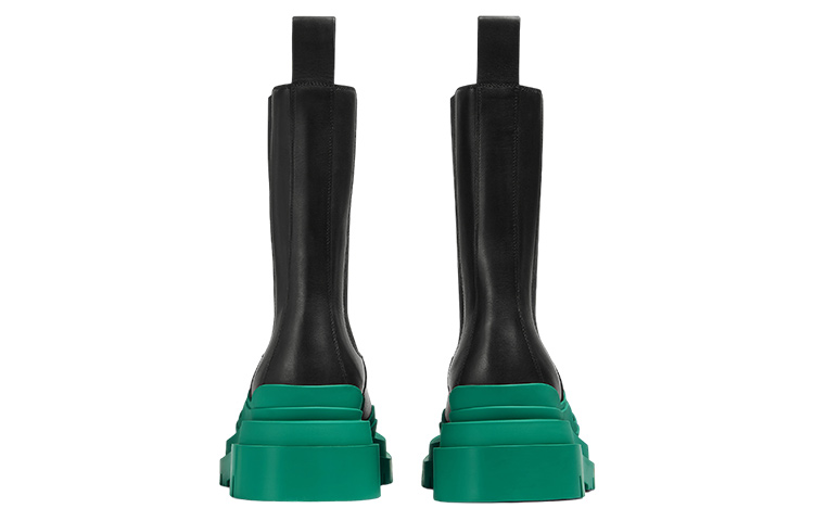 Purchase Bottega Veneta Tire Boot 'Hitam Asam Pirus' 630284VBS501489