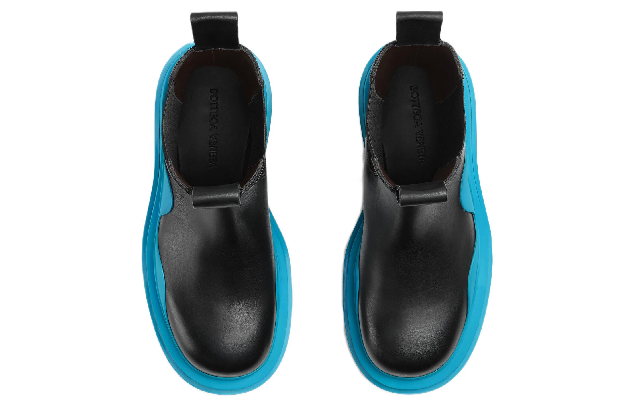 Lookbook Bottega Veneta 葆蝶家 植鞣皮革切爾西靴 阿馬爾菲藍