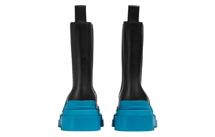 Purchase Bottega Veneta 葆蝶家 植鞣皮革切爾西靴 阿馬爾菲藍