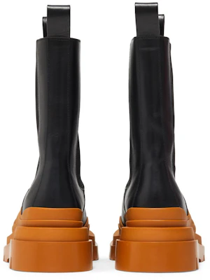 ボッテガ・ヴェネタ タイヤブーツ 黒コニャック 630284-VBS50-1753 Details for ボッテガ・ヴェネタ タイヤブーツ 黒コニャック 630284-VBS50-1753