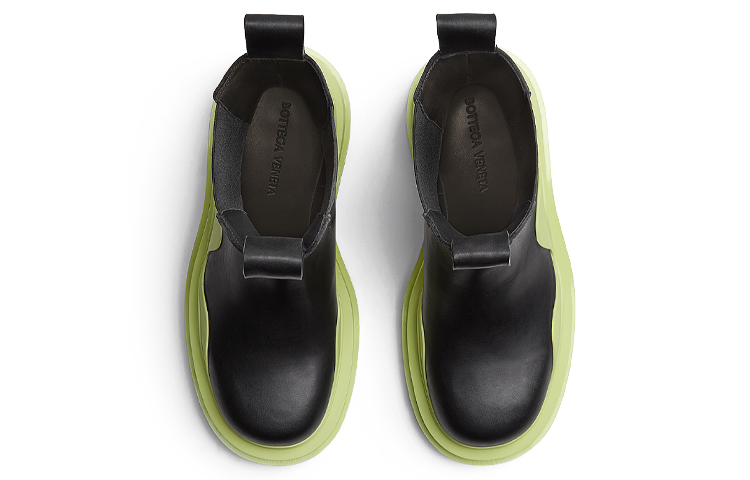 Bottega Veneta Tire Boot 'Black Green' 圖 3