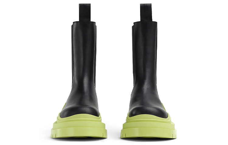 Bottega Veneta Tire Boot 'Black Green' 圖 4
