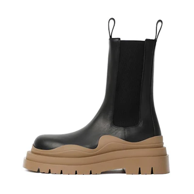 Bottega Veneta Tire Boot 'Black Jute'