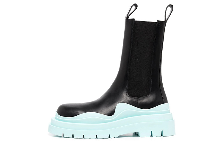 Bottega Veneta Tire Boot 'Black Pale Blue' 630284-VBS50-1334