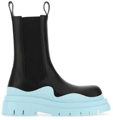 Bottega Veneta Tire Boot 'Black Pale Blue' 630284-VBS50-1334 Order Bottega Veneta Tire Boot 'Black Pale Blue' 630284-VBS50-1334