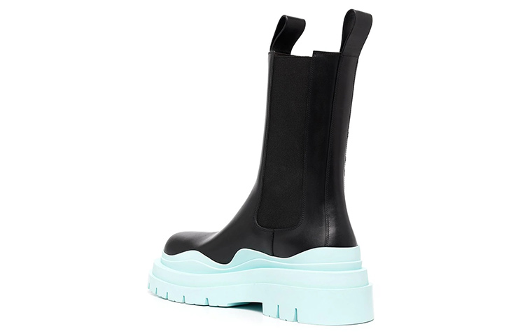 Purchase Bottega Veneta Sepatu Bot 'Hitam Biru Pucat' 630284-VBS50-1334