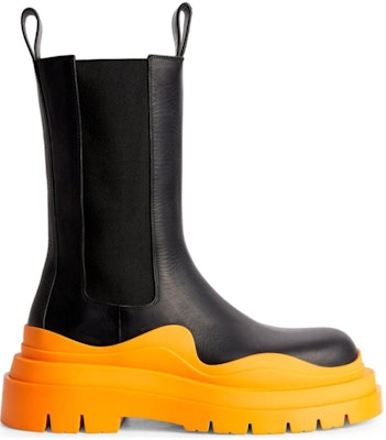 Bottega Veneta Tire Boot 'Black Tangerine' 630284VBS501384 Order Bottega Veneta Tire Boot 'Black Tangerine' 630284VBS501384