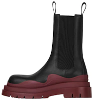 Bottega Veneta Tire Boots 'Black Leather Chelsea' 630284VBS501507 Bottega Veneta Tire Boots 'Black Leather Chelsea' 630284VBS501507