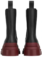 Shop Bottega Veneta Tire Boots 'Black Leather Chelsea' 630284VBS501507