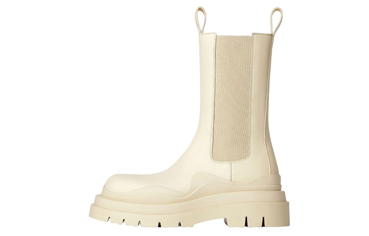 Bottega Veneta Tire Chelsea Boot 'Beige'