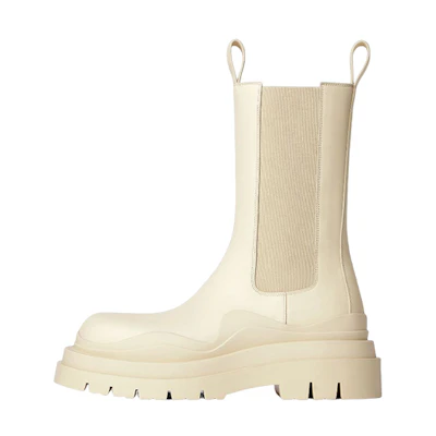 Bottega Veneta Tire Chelsea Boot 'Beige'