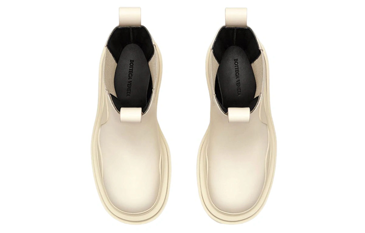 Bottega Veneta Tire Chelsea Boot 'Beige'