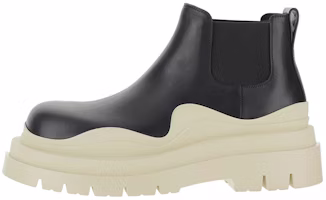 Bottega Veneta Tire Chelsea Boot 'Beige Black' 630281VBS501369 Bottega Veneta Tire Chelsea Boot 'Beige Black' 630281VBS501369