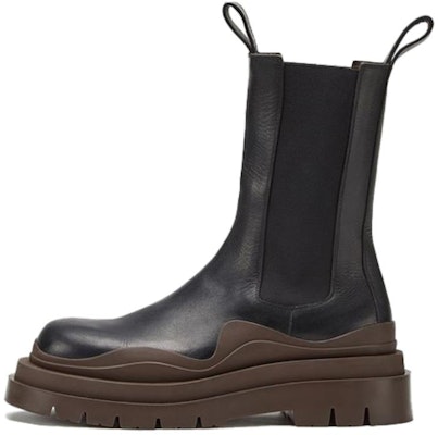 Bottega Veneta Tire Chelsea Boot 'Black Brown' 630284VBS501024 Buy Bottega Veneta Tire Chelsea Boot 'Black Brown' 630284VBS501024