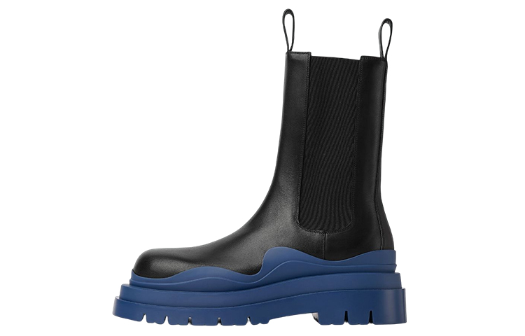 Bottega Veneta Tire Chelsea Boot 'Black Leather' 630284VBS501759