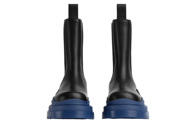 Shop Bottega Veneta Tire Chelsea Boot 'Black Leather' 630284VBS501759