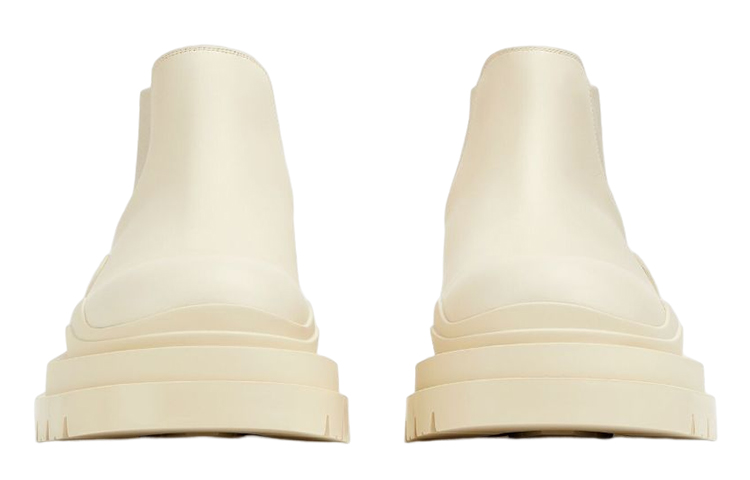 Bottega Veneta Tire Chelsea Boots 'Sea Salt' 圖 4