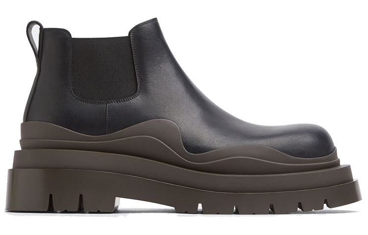 Order ボッテガヴェネタ タイヤブーツ (ブラックキャンピング) 630281-VBS50-1291