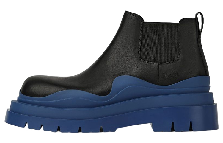 Bottega Veneta Tire Cropped Boot 'Black Cruise' 630281VBS501759