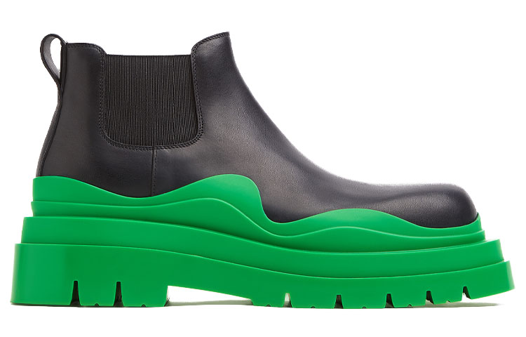 Order ボッテガヴェネタ タイヤブーツ (ブラックグラス) 630281VBS501477