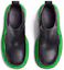 Shop Bottega Veneta Stivale Tire Cropped ''Nero Erba'' 630281VBS501477