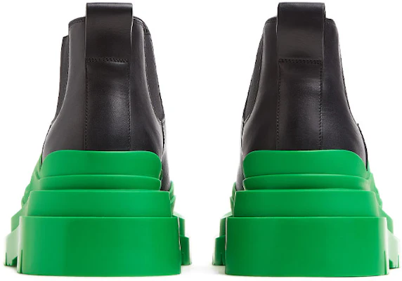 Bottega Veneta Stivale Tire Cropped ''Nero Erba'' 630281VBS501477 Details for Bottega Veneta Stivale Tire Cropped ''Nero Erba'' 630281VBS501477
