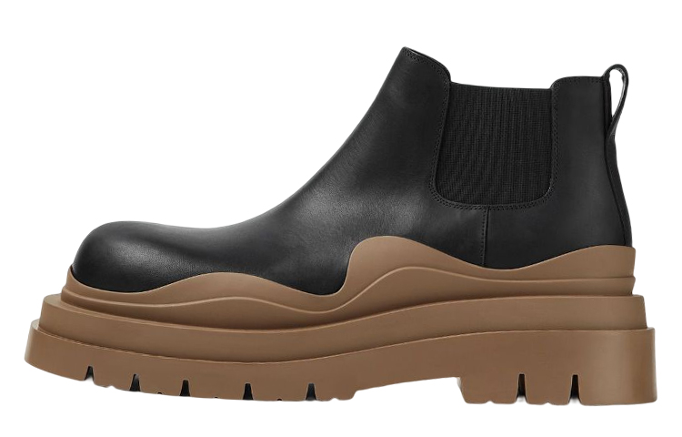 Bottega Veneta Tire Cropped Boot 'Black Jute'