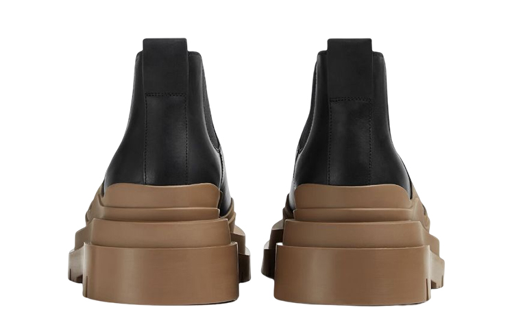 Bottega Veneta Tire Cropped Boot 'Black Jute' 圖 5