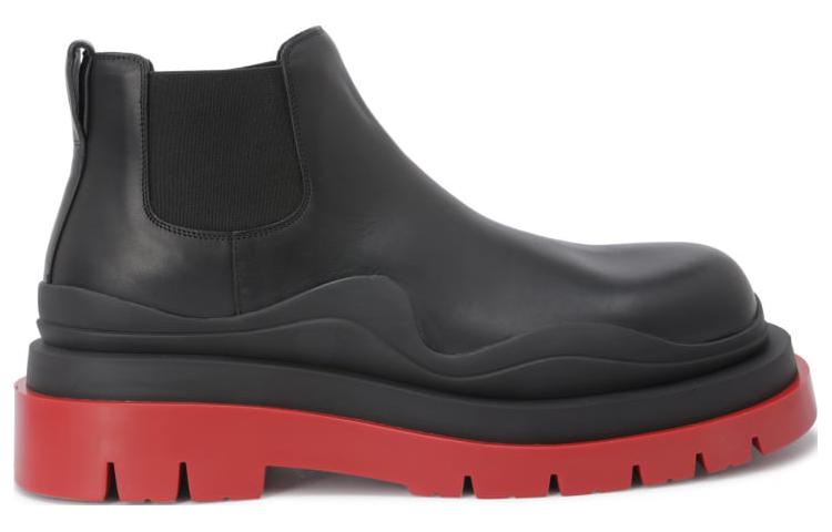 Order ボッテガヴェネタ タイヤブーツ (ブラックレッド) 630281VBS501028