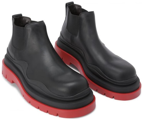 ボッテガヴェネタ タイヤブーツ (ブラックレッド) 630281VBS501028 Lookbook ボッテガヴェネタ タイヤブーツ (ブラックレッド) 630281VBS501028