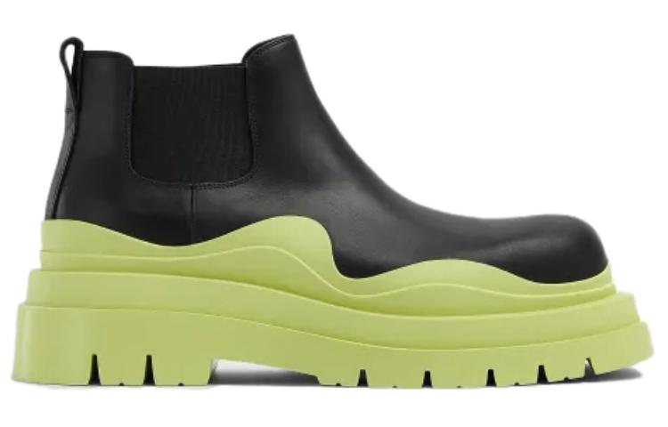 Order ボッテガヴェネタ タイヤブーツ (ブラックシーグラス) 630281-VBS50-1273