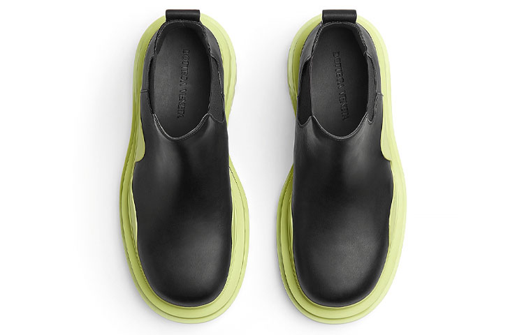 Lookbook ボッテガヴェネタ タイヤブーツ (ブラックシーグラス) 630281-VBS50-1273