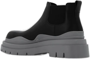 Shop Bottega Veneta Tire Cropped Boot ''Zwart Vapor'' 630281-VBS50-1378