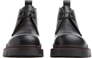 Shop Bottega Veneta Stivali Tire Desert ''Nero Fondente'' 667074VBS501314
