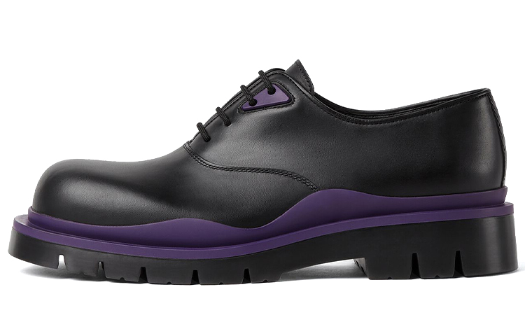 Bottega Veneta Tire Lace-Up 'Black Plum' 667073VBS501395
