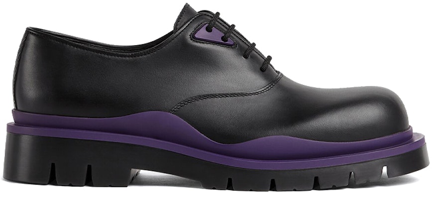 Bottega Veneta Tire Lace-Up 'Hitam Plum' 667073VBS501395 Order Bottega Veneta Tire Lace-Up 'Hitam Plum' 667073VBS501395